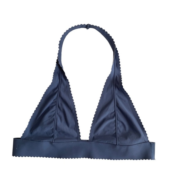 urban outfitters out from under baby blue scallop hem bralette size M - Picture 1 of 6